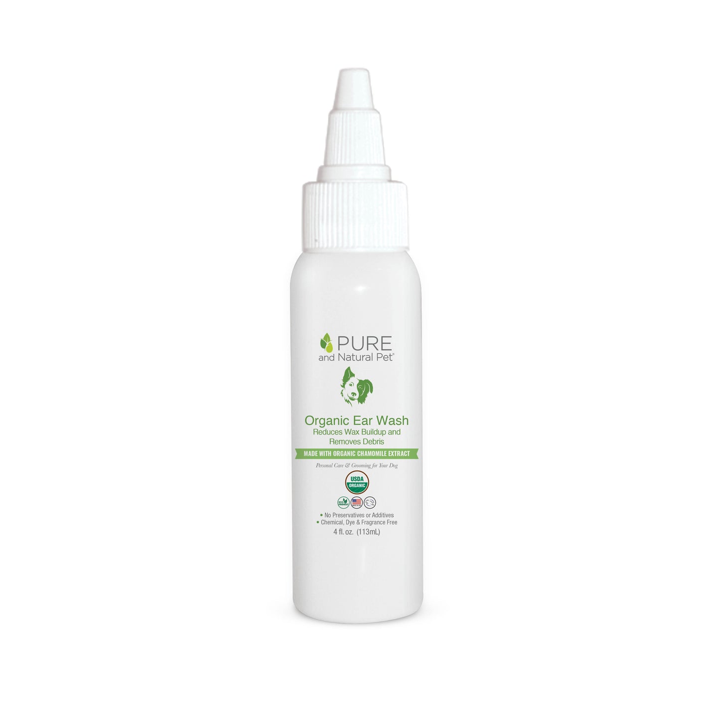 Organic Ear Wash - Pure and Natural Pet