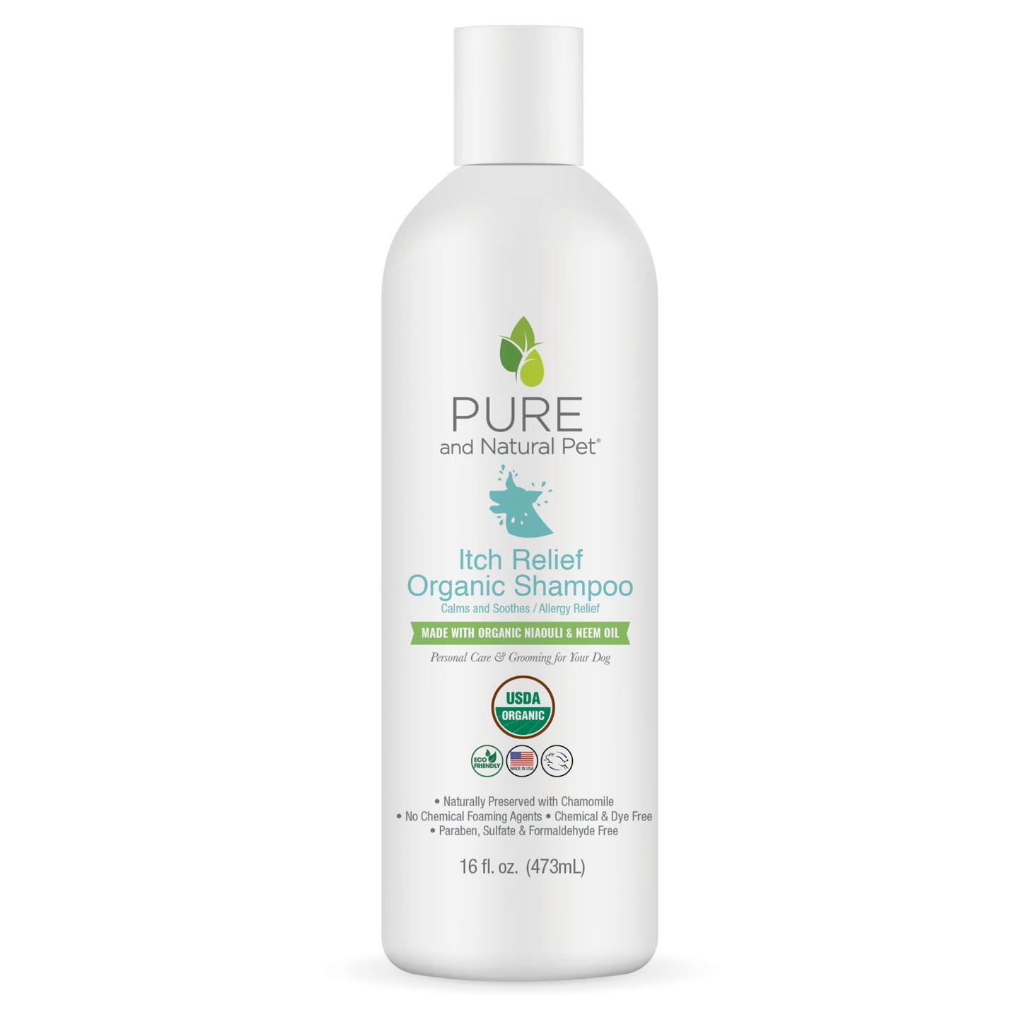 Itch Relief Organic Shampoo - Pure and Natural Pet