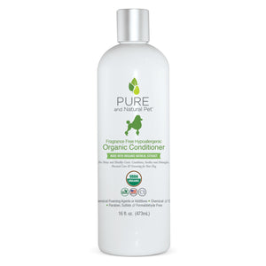 Fragrance Free Hypoallergenic Organic Conditioner - Pure and Natural Pet