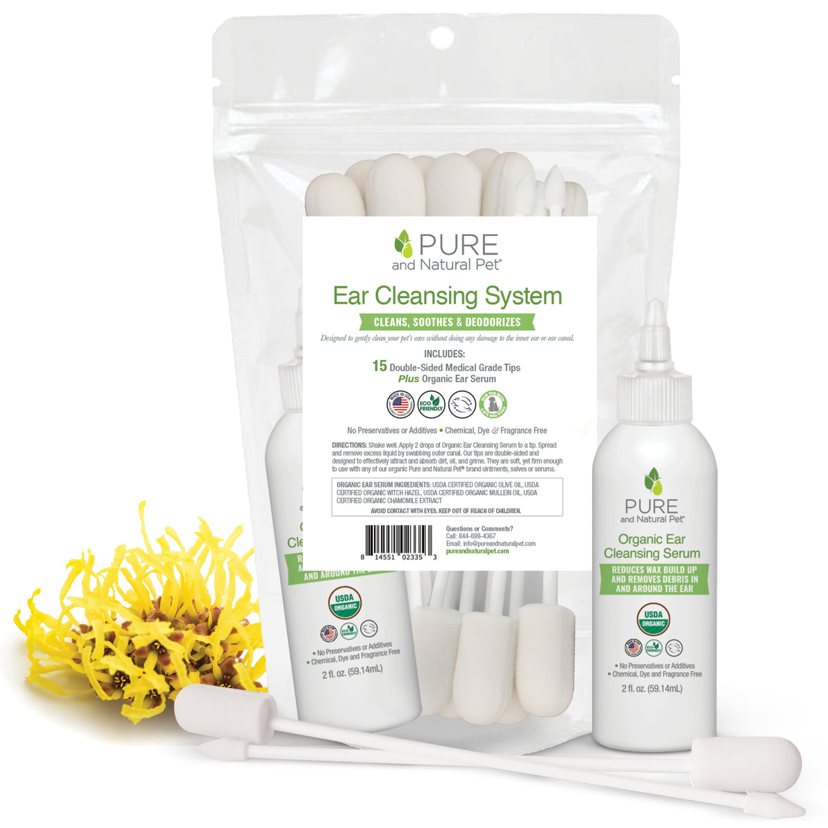 Ear Cleansing System - Pure and Natural Pet