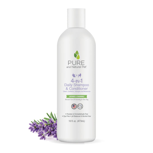 4-in-1 Daily Shampoo & Conditioner (Lavender & Chamomile)