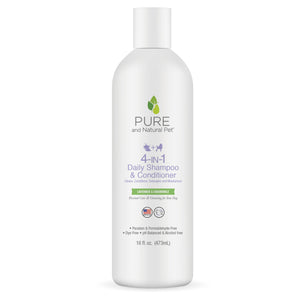 4-in-1 Daily Shampoo & Conditioner (Lavender & Chamomile) - Pure and Natural Pet