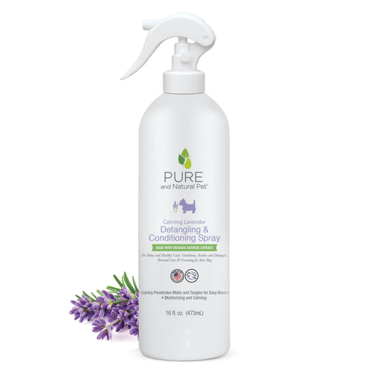 Calming Lavender Detangling & Conditioning Spray - Pure and Natural Pet