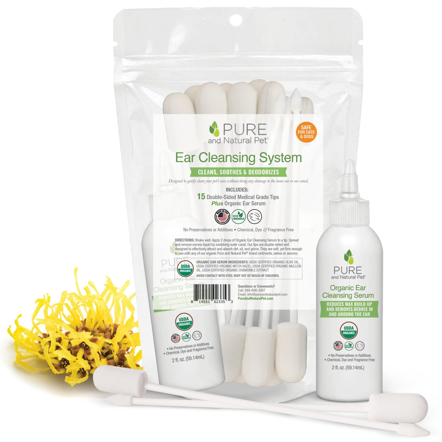 Ear Cleansing System - Pure and Natural Pet
