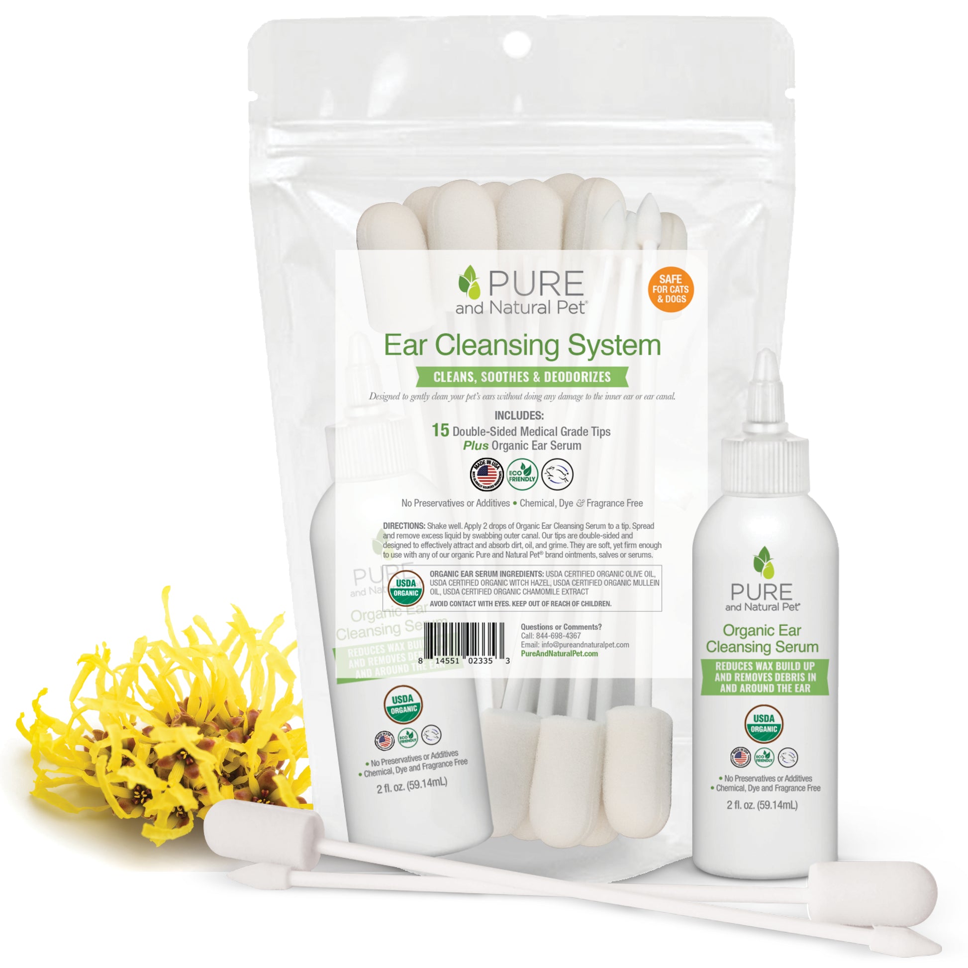 Ear Cleansing System - Pure and Natural Pet