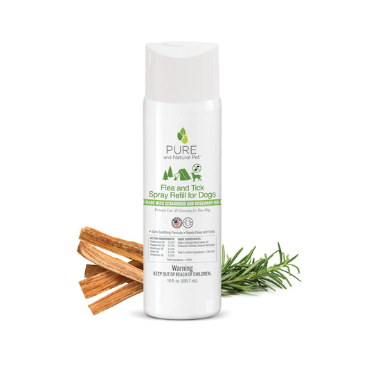 Flea and Tick Spray Refill for Dogs - Pure and Natural Pet
