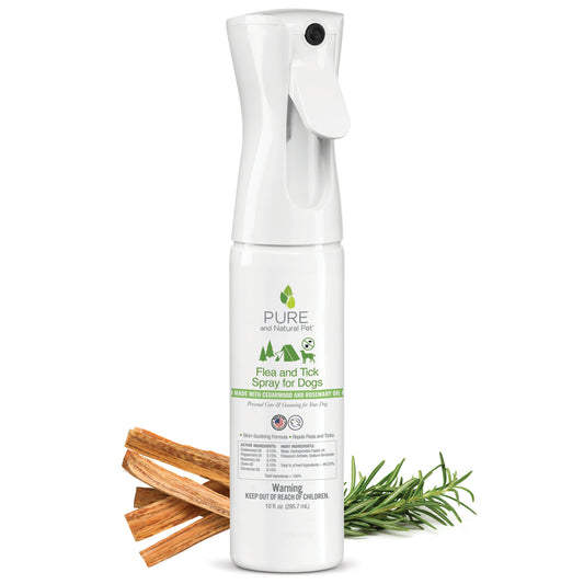 Flea and Tick Spray for Dogs - Pure and Natural Pet