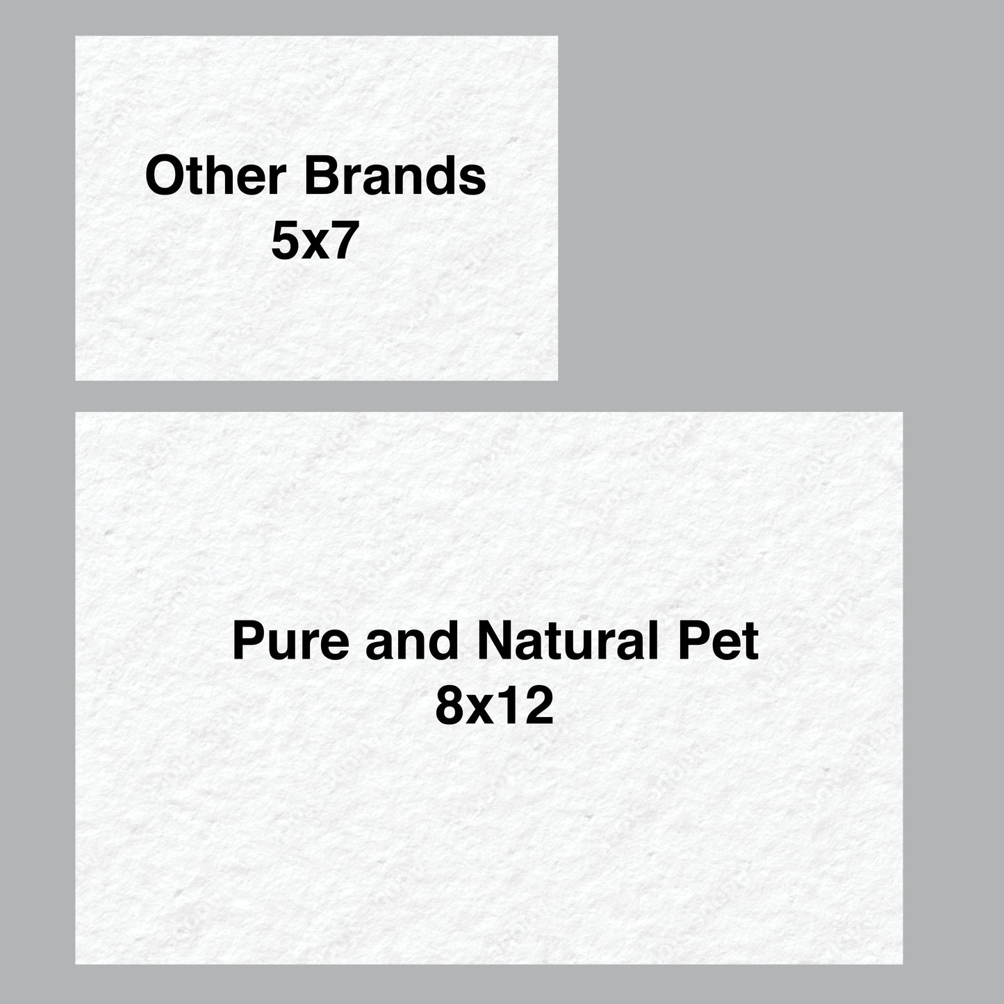 Extra Extra Large Disposable Wipes (Hypoallergenic Fragrance-Free) - Pure and Natural Pet