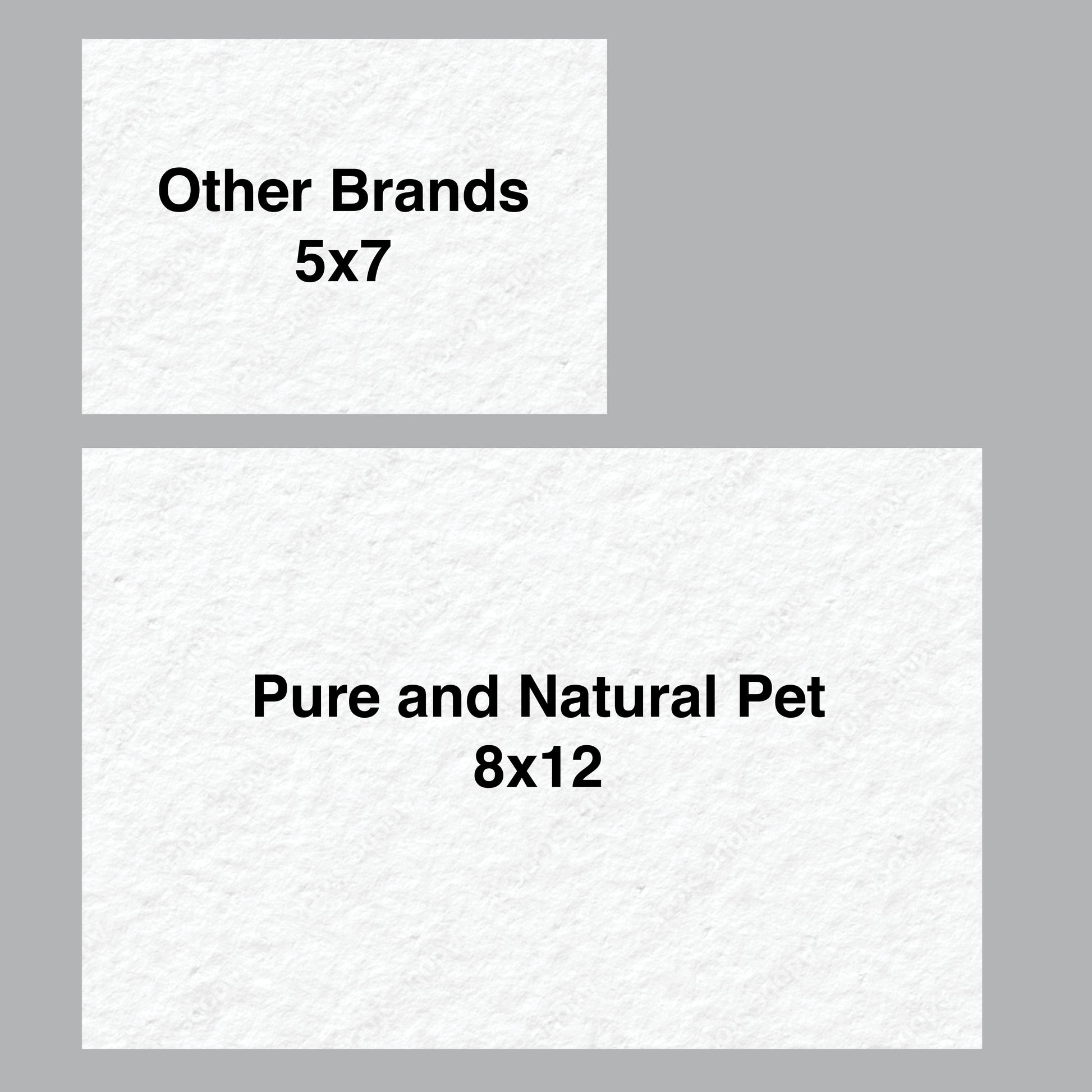 Extra Extra Large Disposable Wipes (Hypoallergenic Fragrance-Free) - Pure and Natural Pet