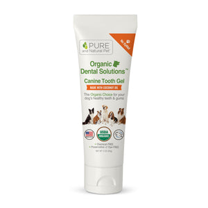 Organic Dental Solutions® Canine Tooth Gel - Pure and Natural Pet