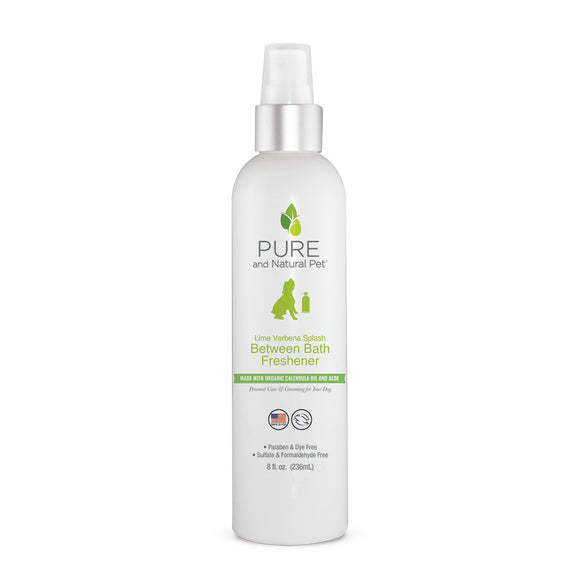 Between Bath Freshener (Lime Verbena Splash) - Pure and Natural Pet