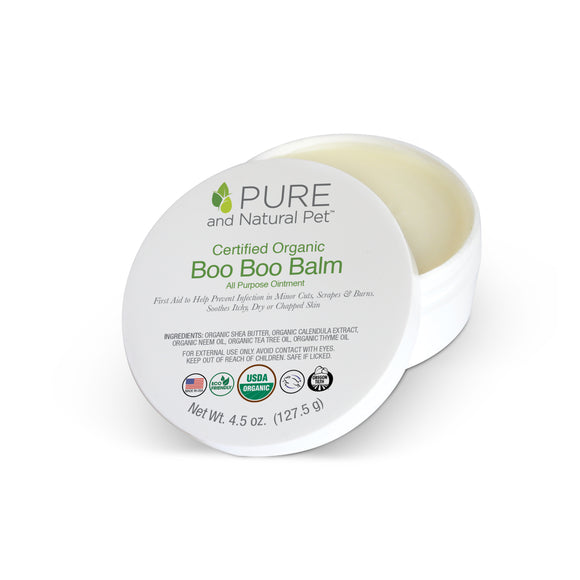 Certified Organic Boo Boo Balm - Unscented - Pure and Natural Pet