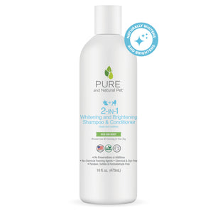 2-IN-1 Whitening & Brightening Shampoo & Conditioner - Pure and Natural Pet